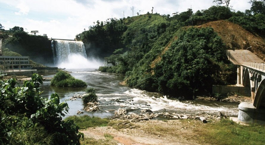 Loukoula Falls, Bouenza Department, DR Congo